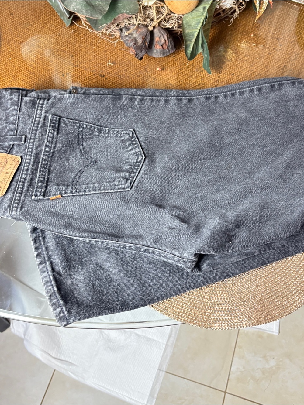 Levi's Blue Denim Men's Jeans - Picture 4 of 8